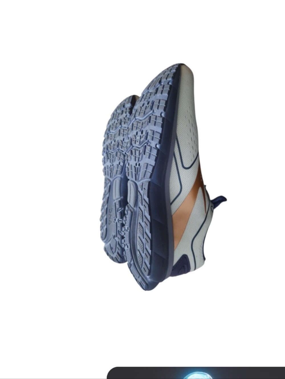 Brooks Transmit 3 Athletic Run Jog Walk Tenni Shoe Sneaker Blue Silver Women 8.5 - Picture 6 of 12